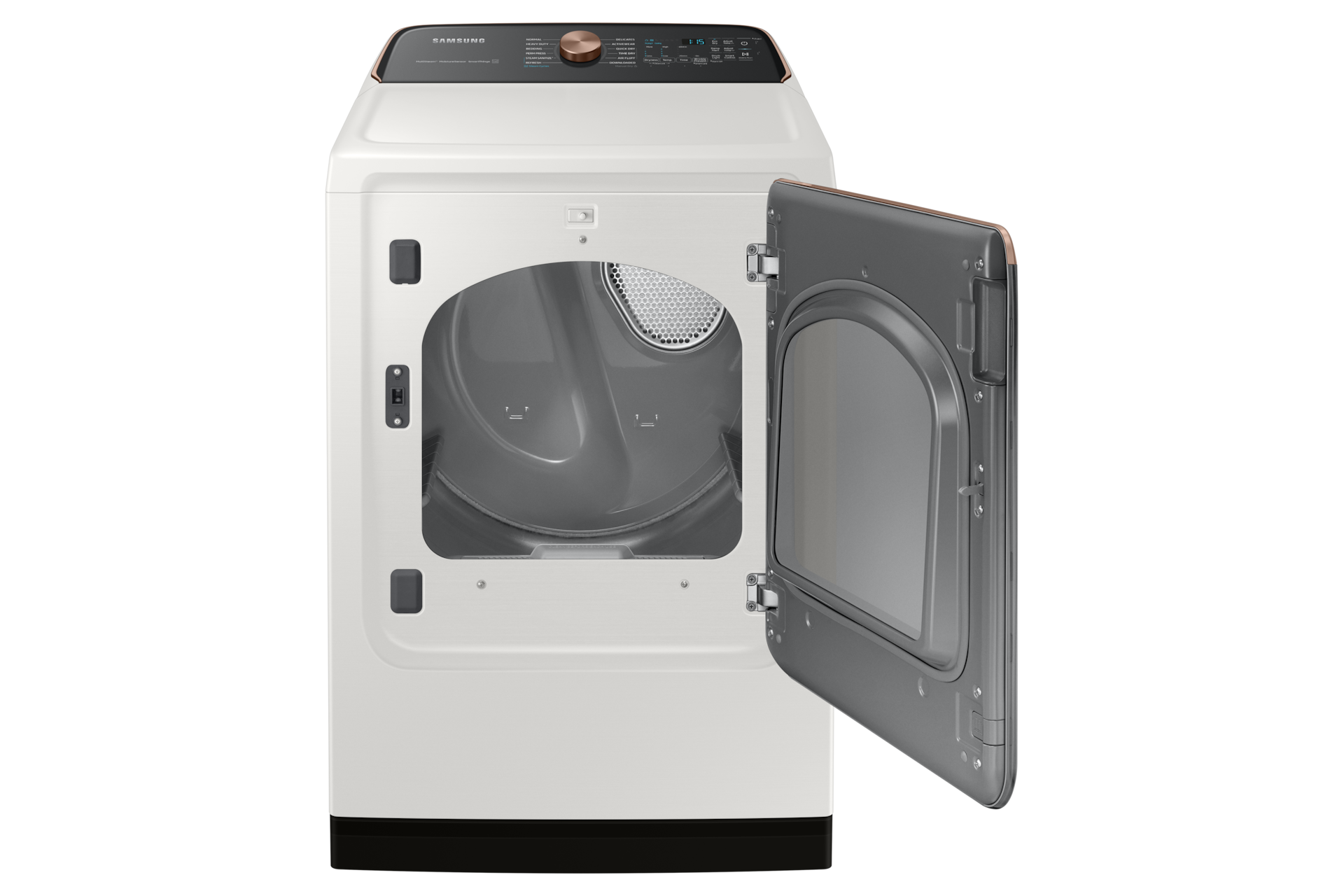 front-open Ivory White