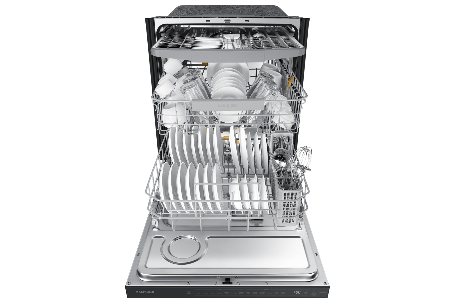 top-perspective Black