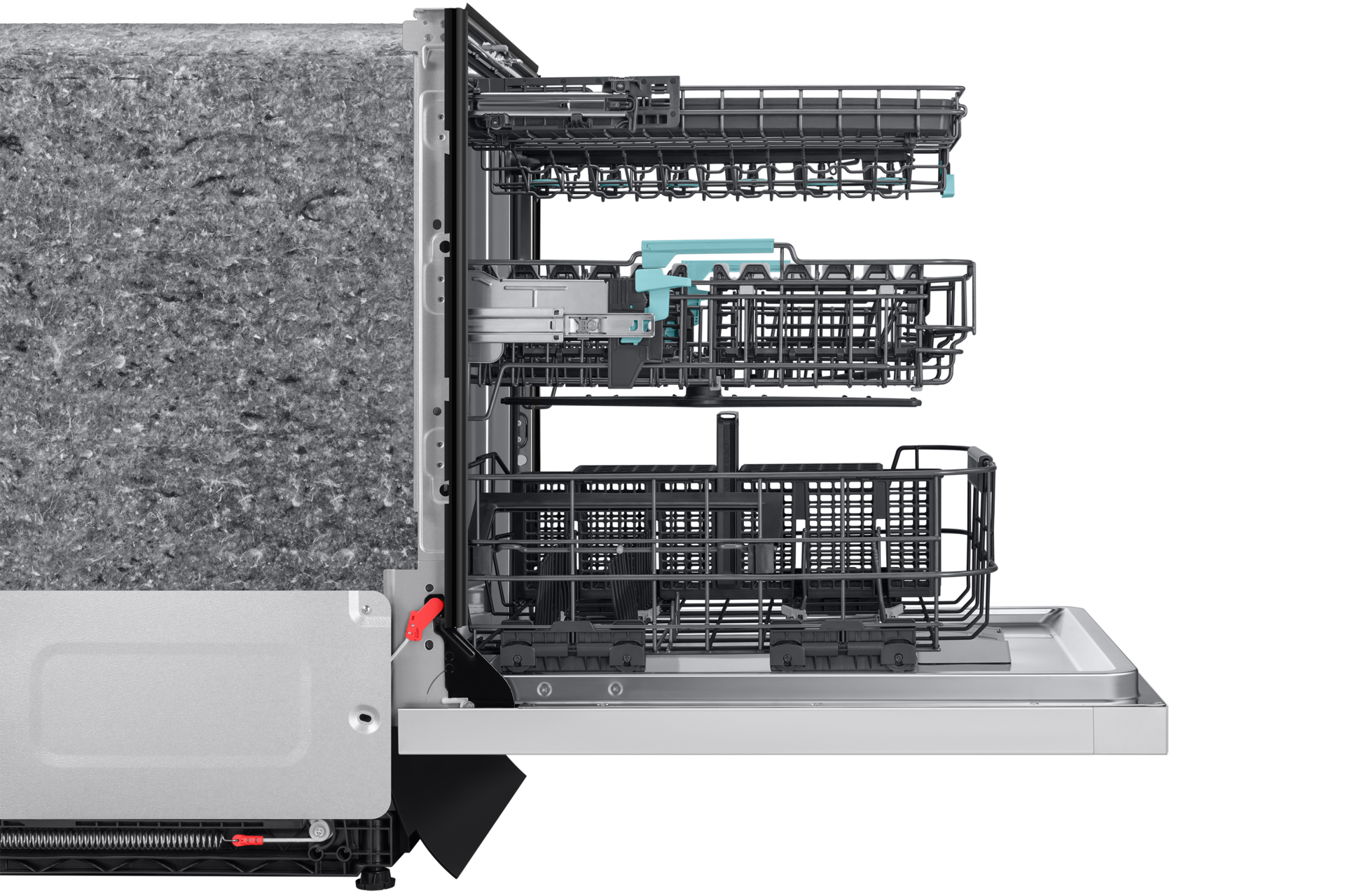 Built-In Dishwasher With AI Wash - White | DW90F89T0U12AA | Samsung Canada