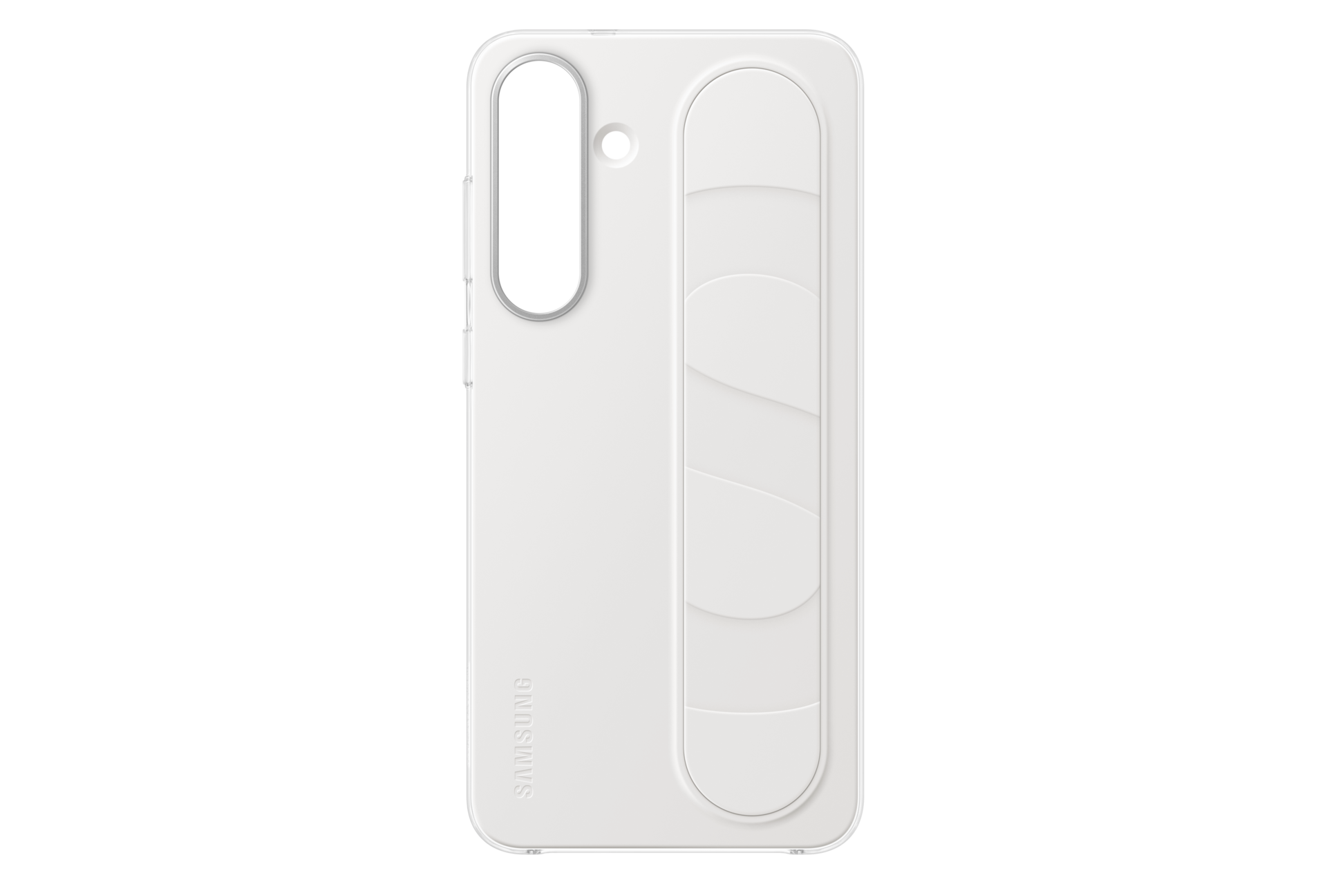 Galaxy S25 FE Standing Grip Case Front3 White 