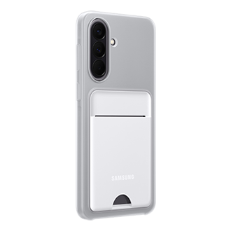 Galaxy A57 5G Card Slot Case Back-L-30 Light Gray 