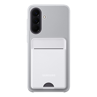 Galaxy A57 5G Card Slot Case Front Light Gray 