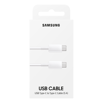 Galaxy USB Type-C to Type-C Cable Package White 