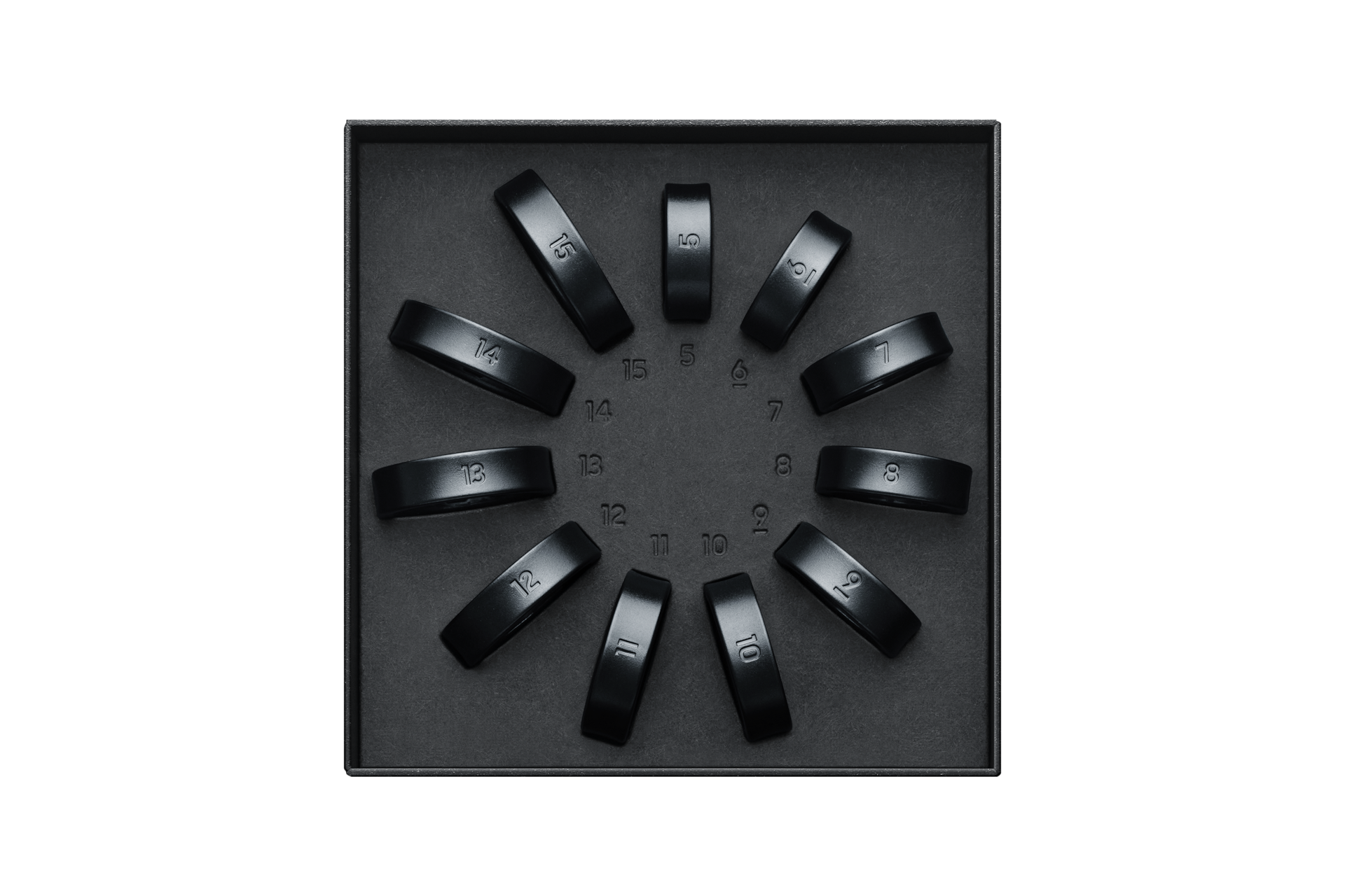 Galaxy Ring Sizing Kit Black | Samsung Canada