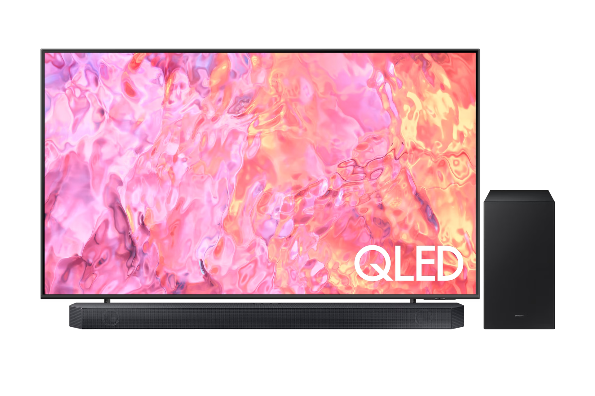 Image of Samsung 65  QLED 4K Q60C TV with HW-Q600C