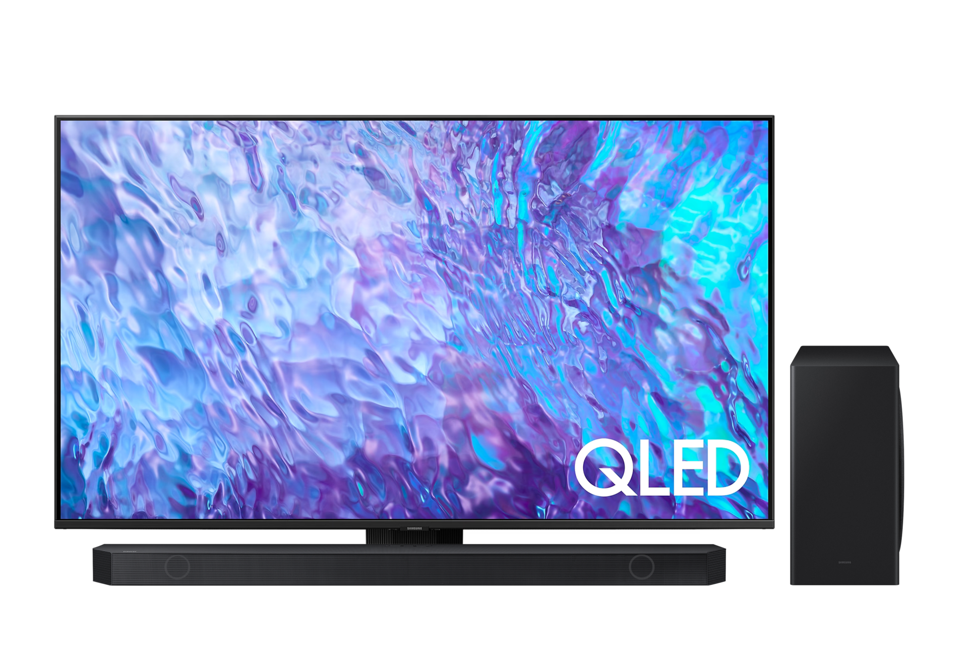 Image of Samsung 65  QLED 4K Q80C TV with HW-Q800C Soundbar