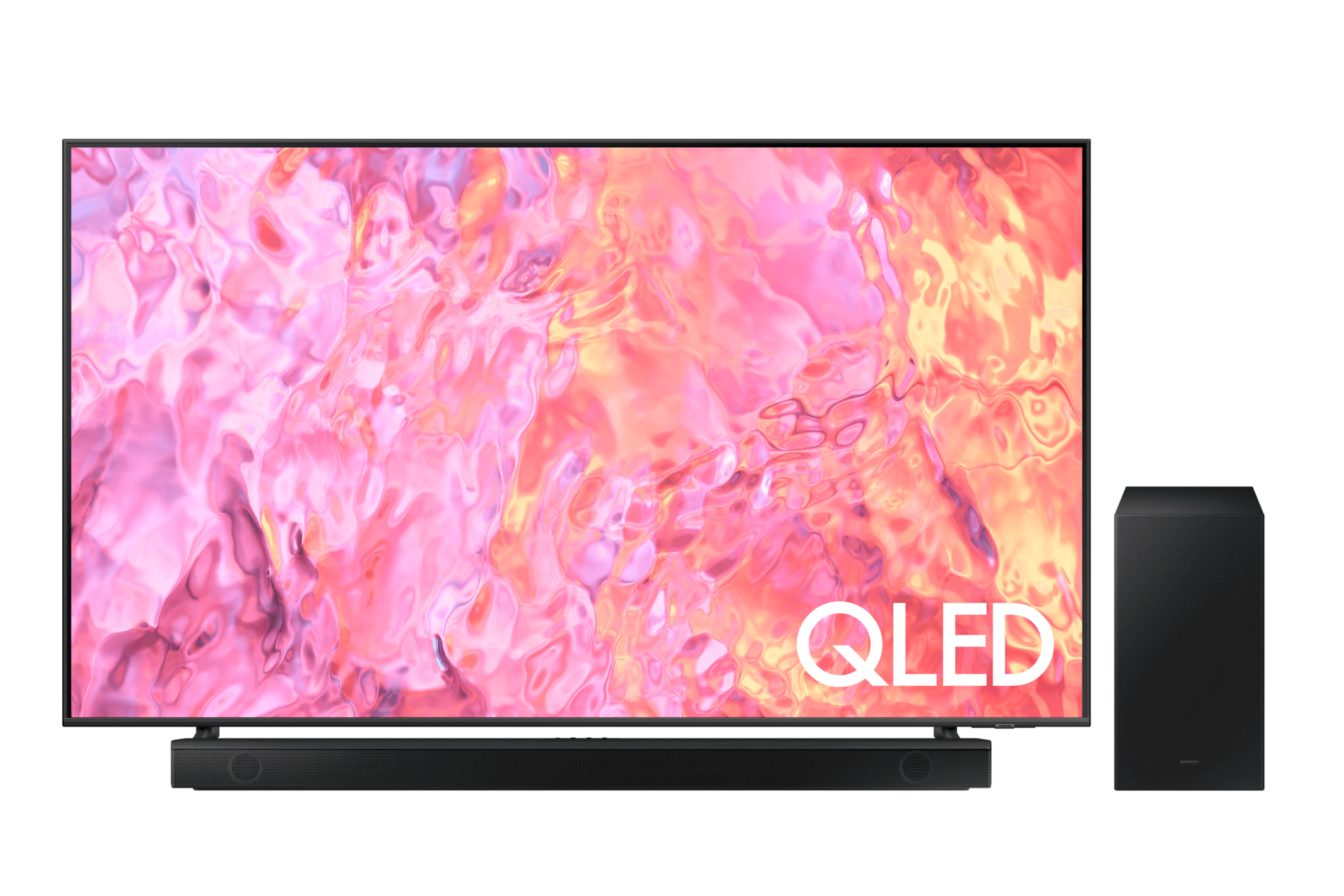 Image of Samsung 70  QLED 4K Smart TV QE1 with HW-B650 Soundbar