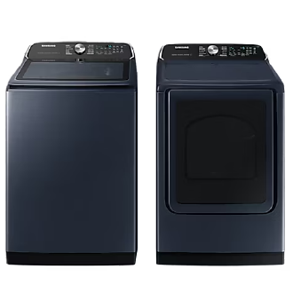 Samsung 6.1 cu.ft.Washer and 7.4 cu.ft. Dryer 7155 Series Laundry Pair with Pet Care