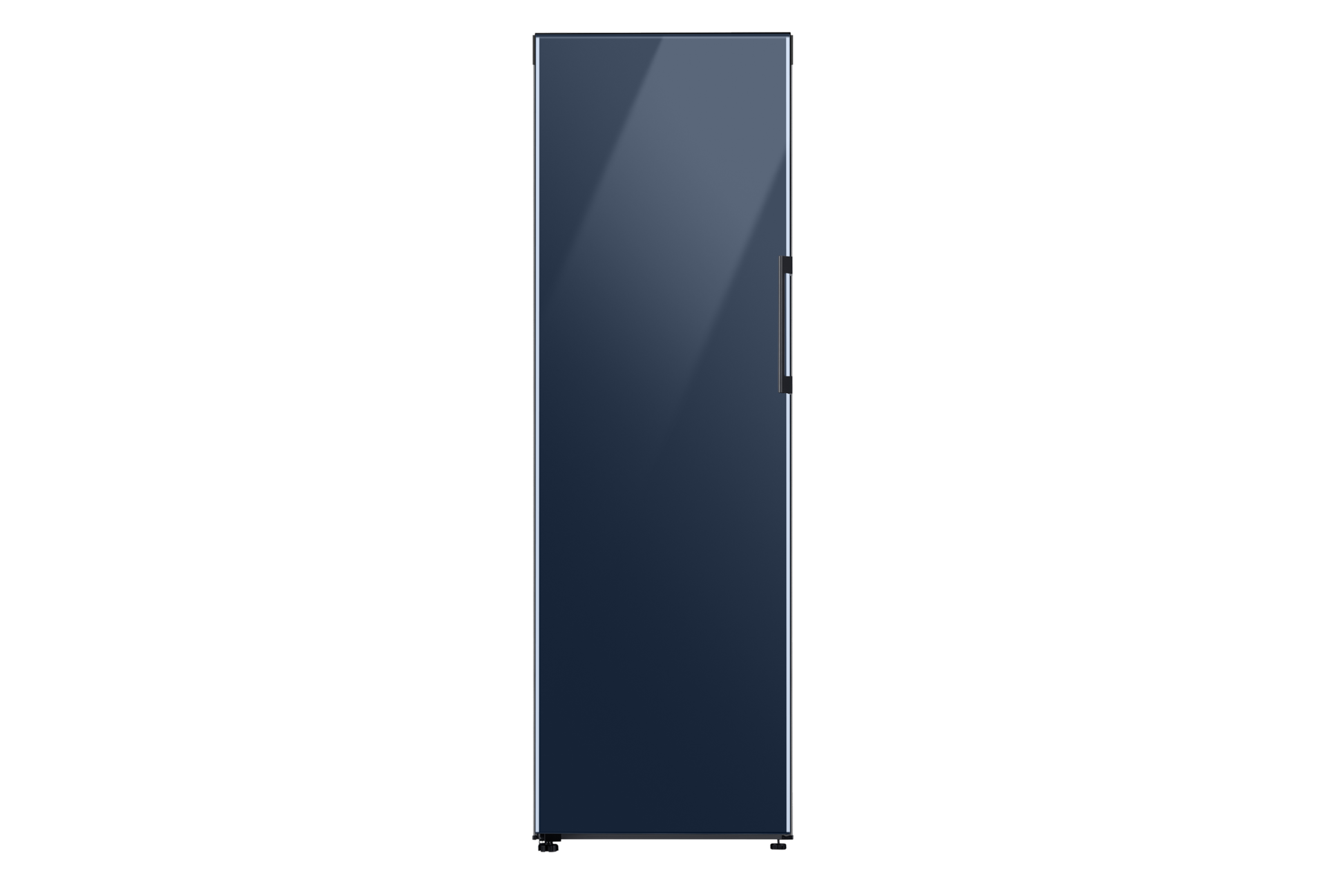 Image of Samsung 24  BESPOKE 1-Door Column Freezer with Navy Glass Panel