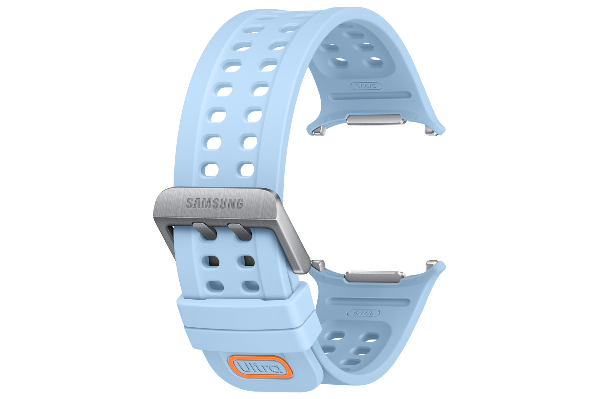 Marine Band (S/M/L) for Galaxy Watch Ultra2 Back-Perspective Blue 