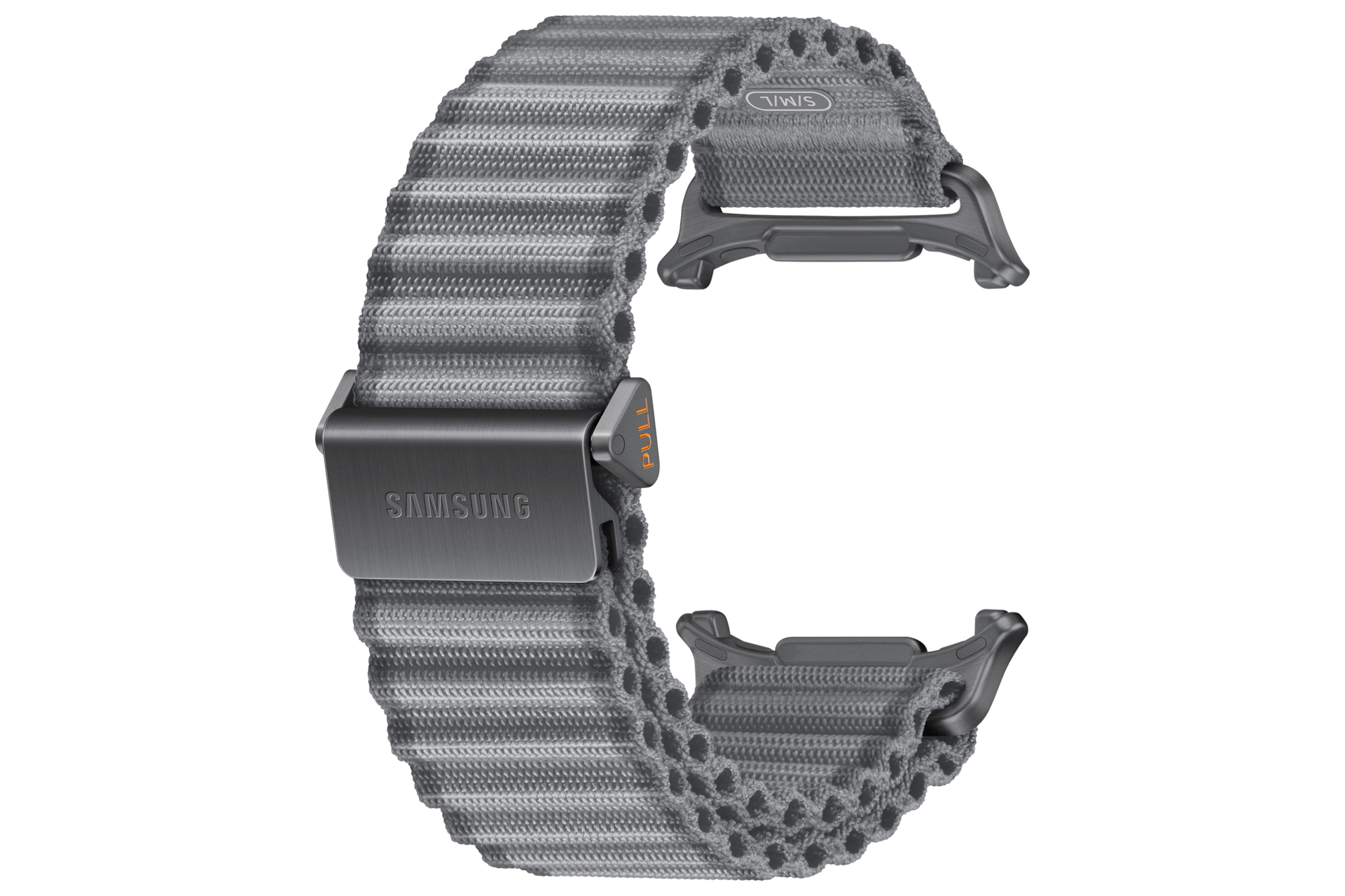 Trail Band (S/M/L) for Galaxy Watch Ultra2 Back-Perspective Gray 
