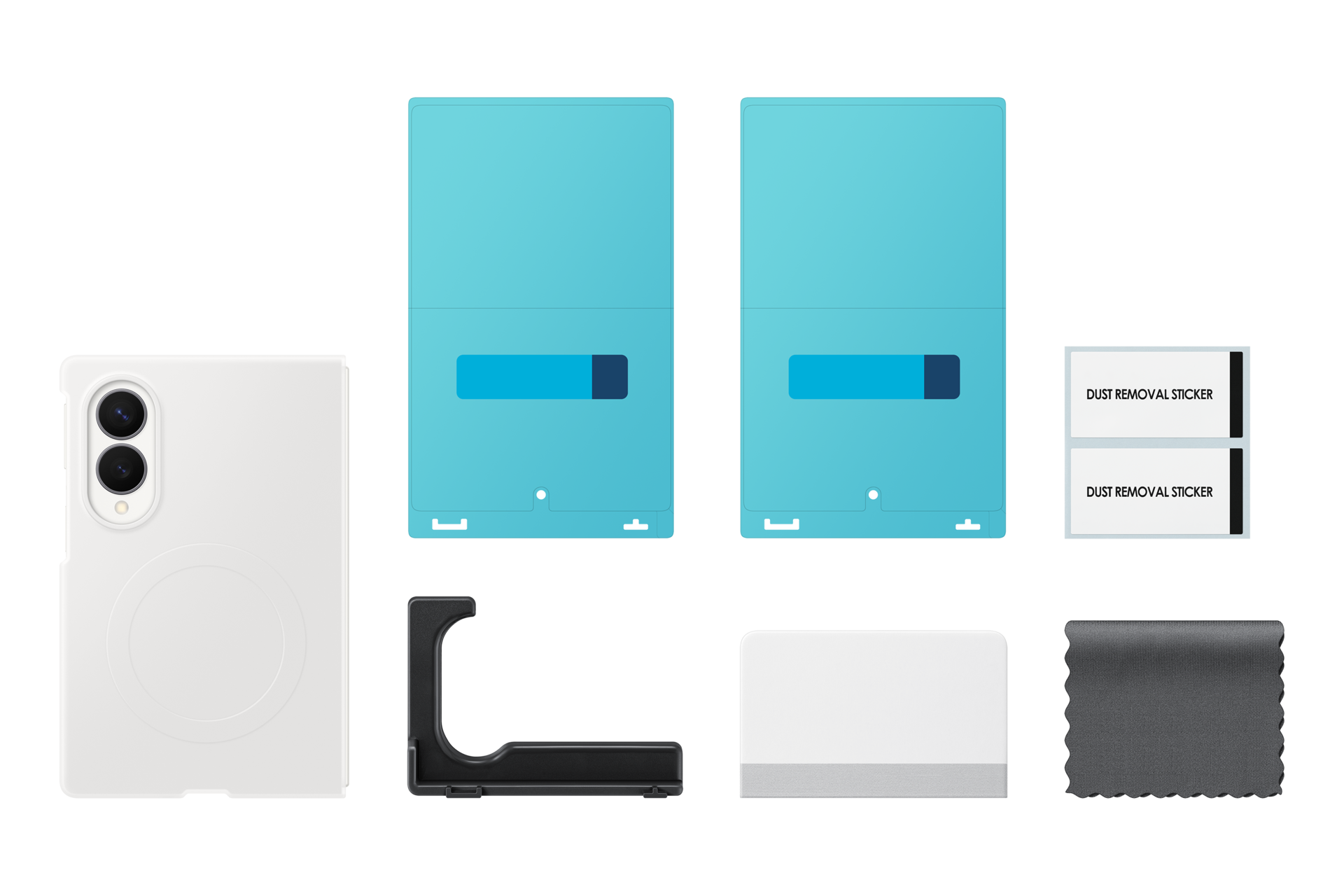 Galaxy Z Fold8 Silicone Magnet Case Set-Cut Cream 