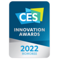 Logo certified CES 2022 Innovation Award Honoree for Monitors
