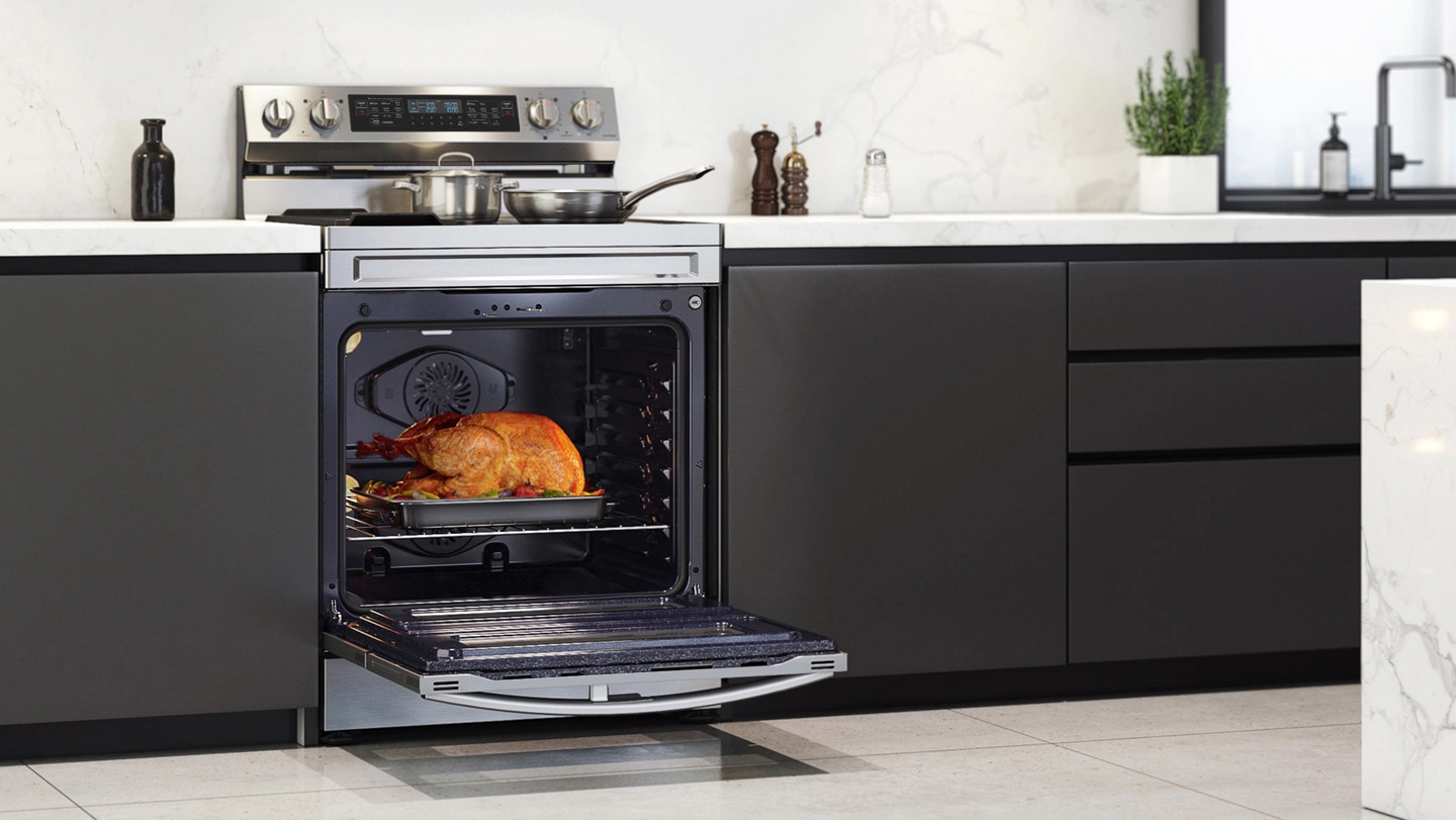 Electric Range with Air Fry and Flex Duo