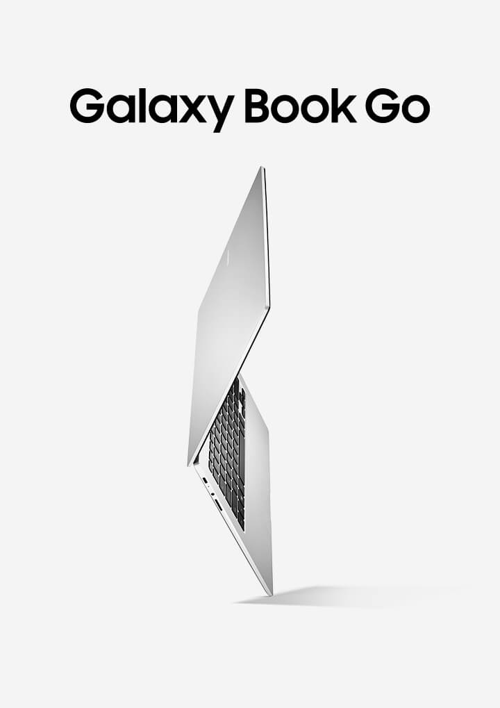  SAMSUNG Galaxy Book Go Laptop PC Computer Qualcomm 7C Pro 4GB  Memory 128GB eUFS Storage 18-Hour Battery Compact Light Shockproof WFH  Ready WiFi 5, Silver : Electronics