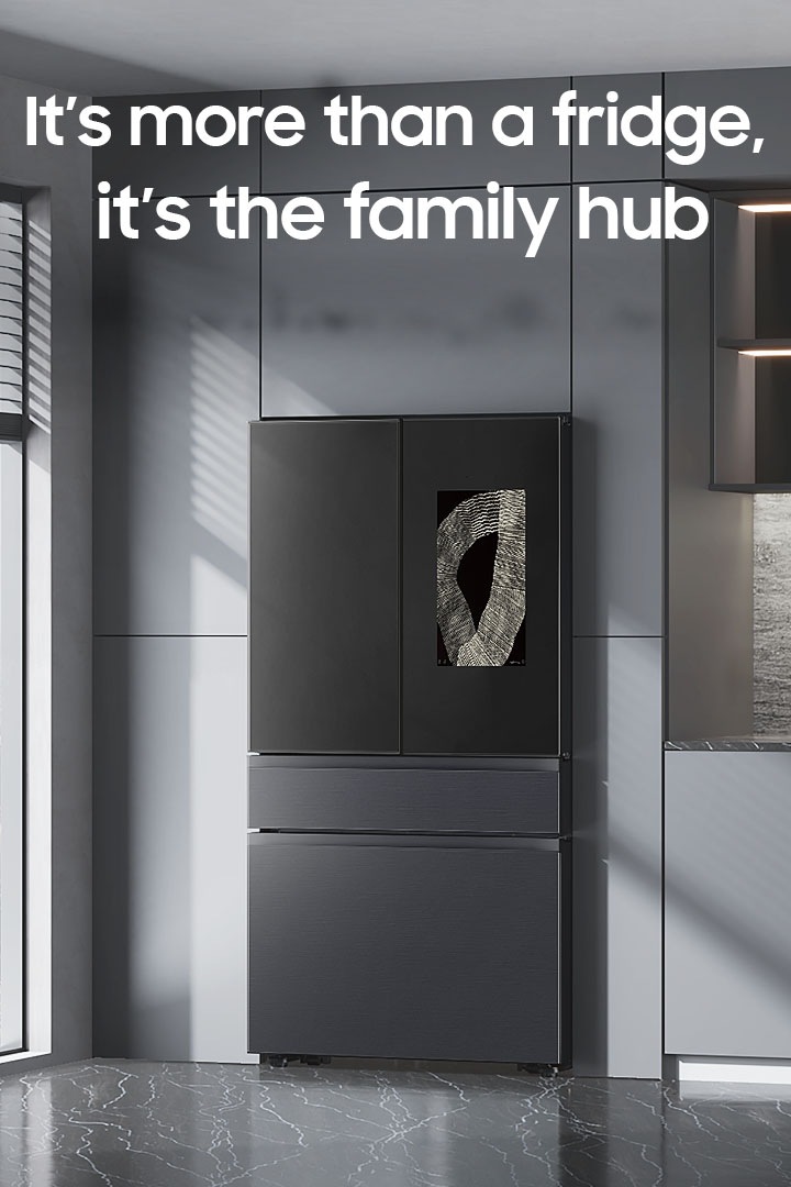 Samsung counter depth family store hub refrigerator