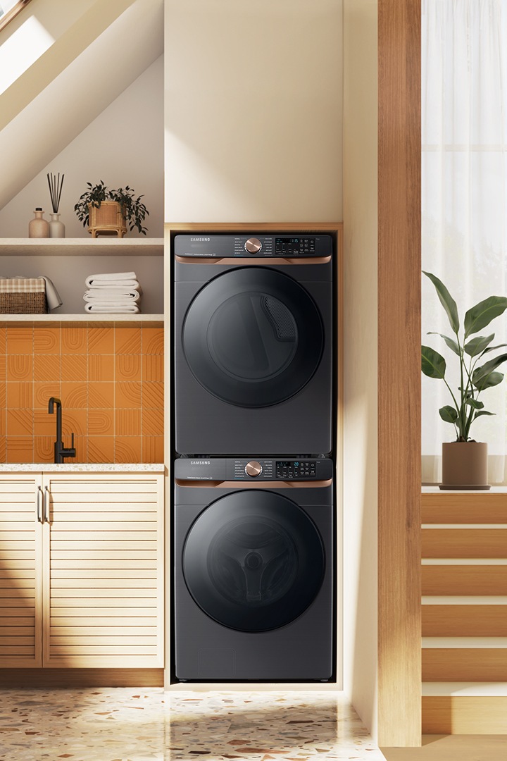 5.8 cu. ft. Front load washer and Dryers with Large Capacity and