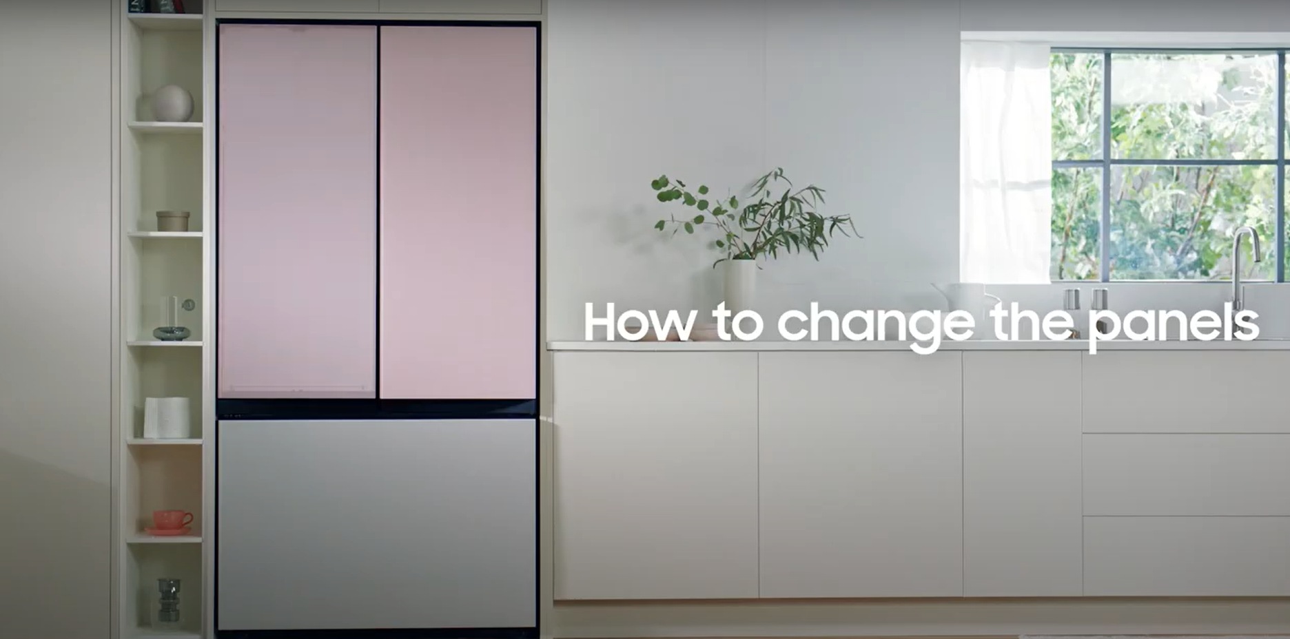 How To Adjust The BESPOKE Fridge's Door Height