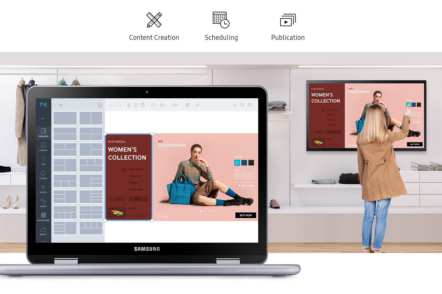 Solução integrada de gerenciamento de conteúdo e dispositivos