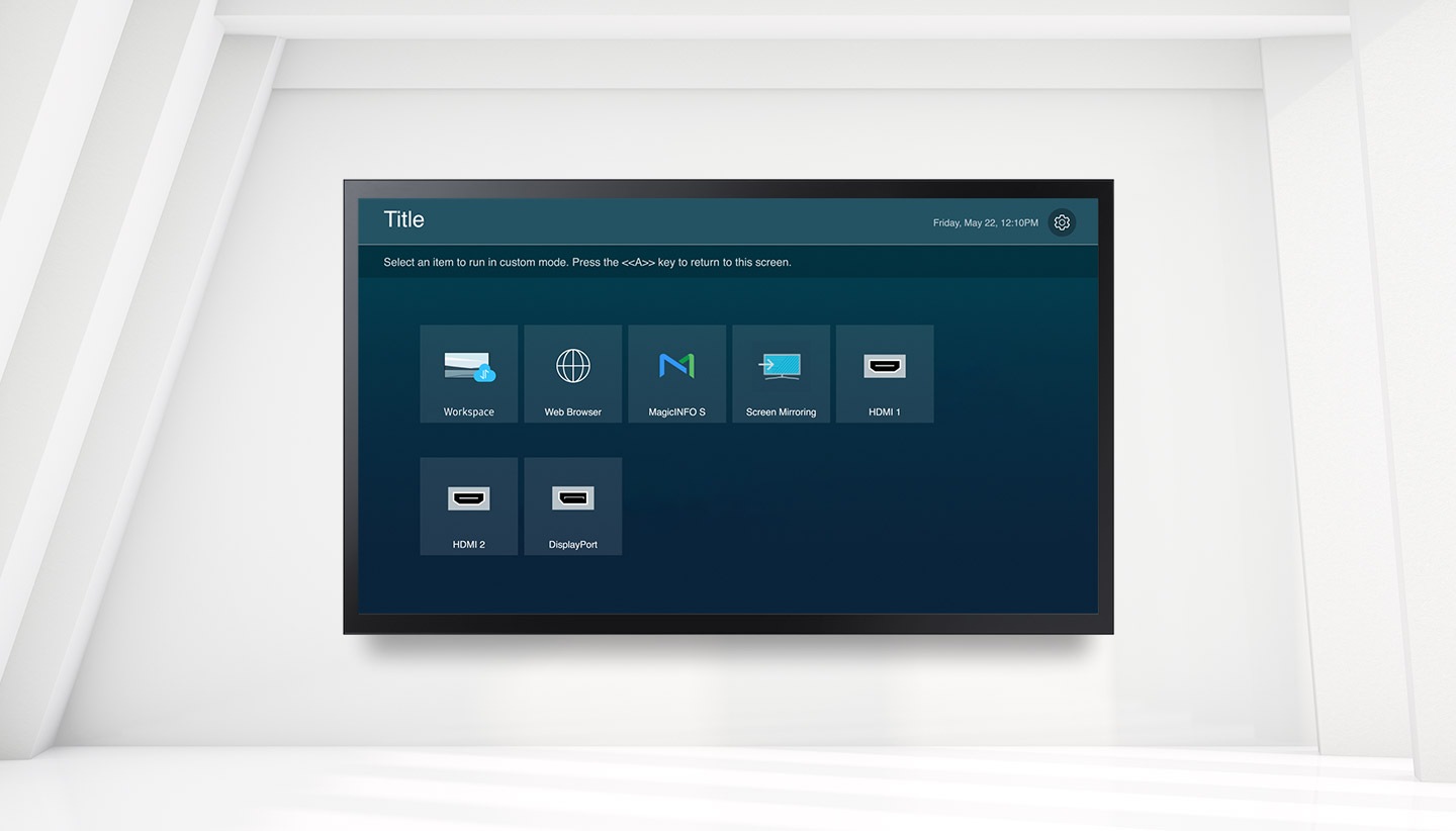 Mantenha as configurações da sala de reunião sem alterações indesejadas