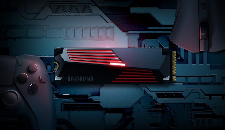 Samsung 990 PRO 2TB with Heatsink その3 SAMSUNG 990 PRO w/ Heatsink SSD 2TB, PCIe Gen4 M.2 2280