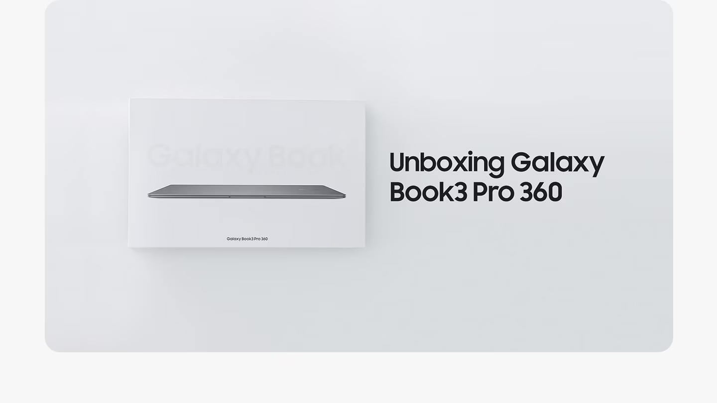 Galaxy Book 3 Pro 360, 16-Inch i7 Laptop