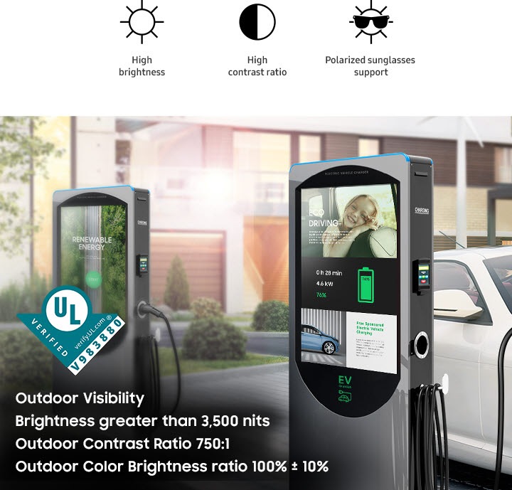 Outdoor Signage OH46B-S | LH46OHBESGBXGO | Samsung Business Canada
