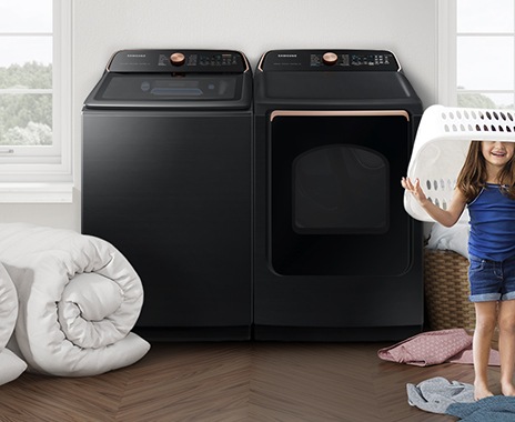 Business | 7.4 cu. ft. 7550 Series Smart Electric Dryer with Pet