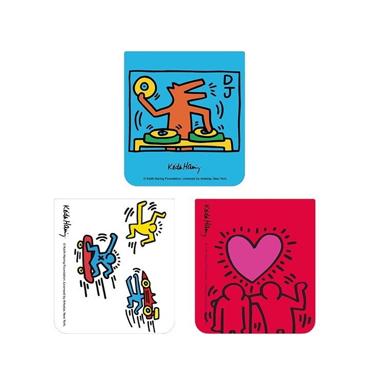 Keith Haring Flipsuit Card for Galaxy Z Flip5 Flipsuit Case