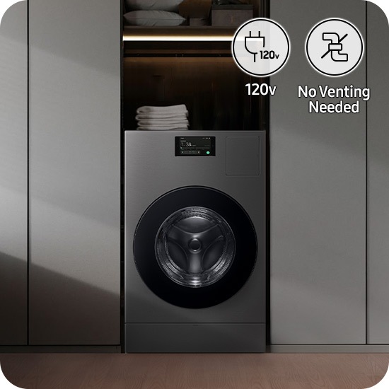 Business | 6.1 Cu.Ft. D900 Series Bespoke AI Laundry Combo with 98