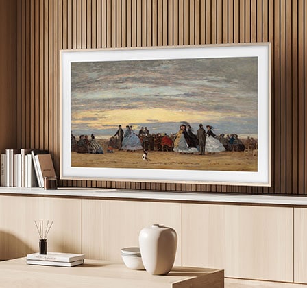 The ideal way to appreciate art.