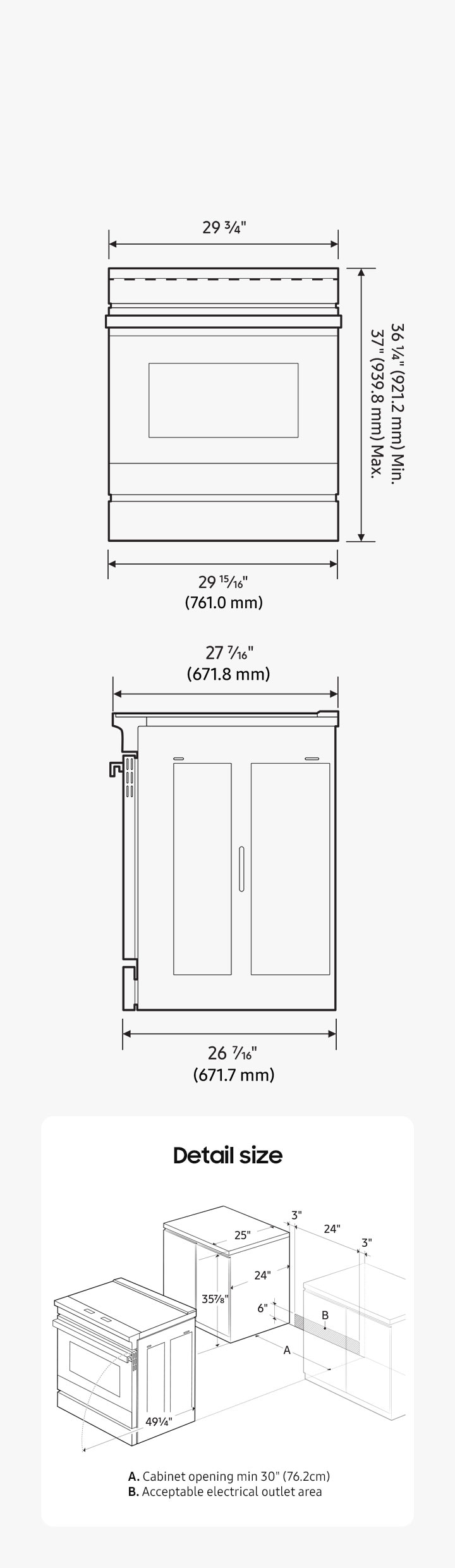 6.3 cu.ft. Induction Slide-In Range with Air fry | Samsung Canada