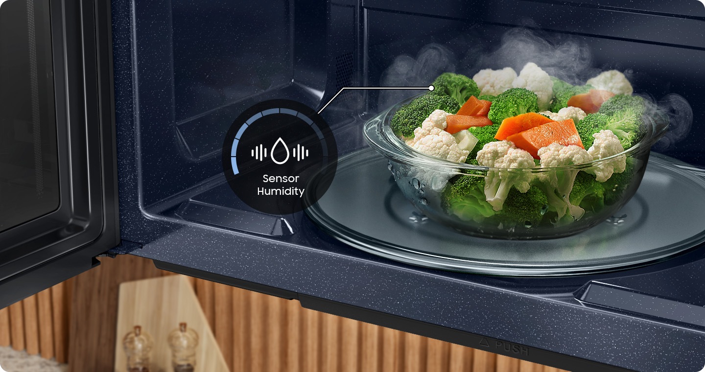 Smart, precise cooking with one touch