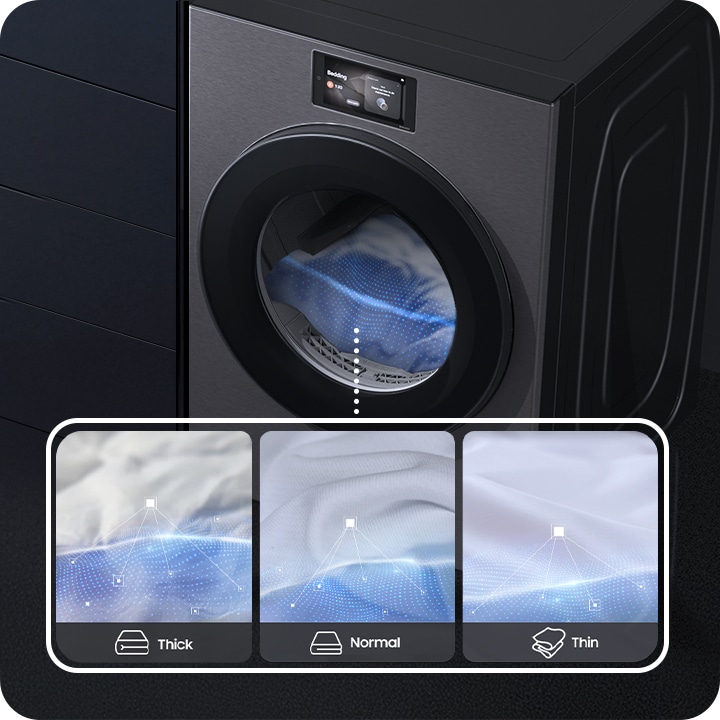 7.6 Cu.Ft. F90 Series Bespoke AI Electric Dryer with AI Opti Dry