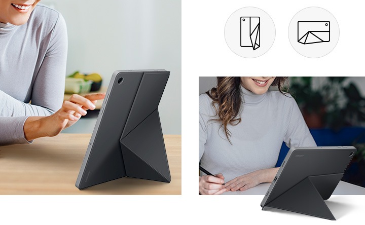 Galaxy Tab A11+ Tablet Book Cover Black | Samsung Canada