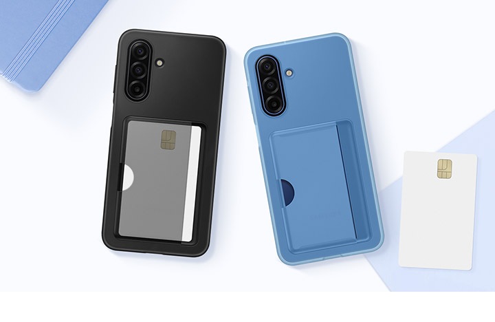 Galaxy A17 5G Card Slot Case Blue | Samsung Canada
