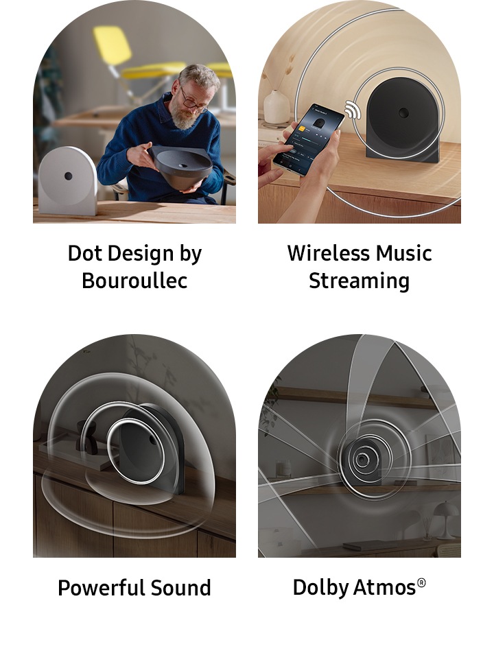 Music Studio LS50H WiFi Bluetooth Speaker (2026) | Samsung Canada