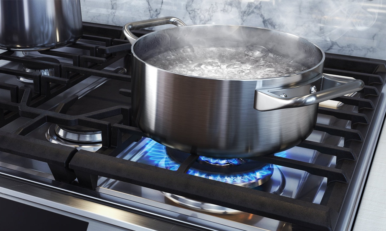 Powerful heat & precise simmering