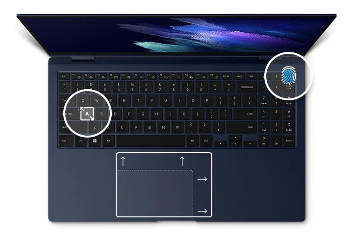 Samsung Galaxy book pro360 ハングルキーボード Galaxy Book Pro 360 15.6