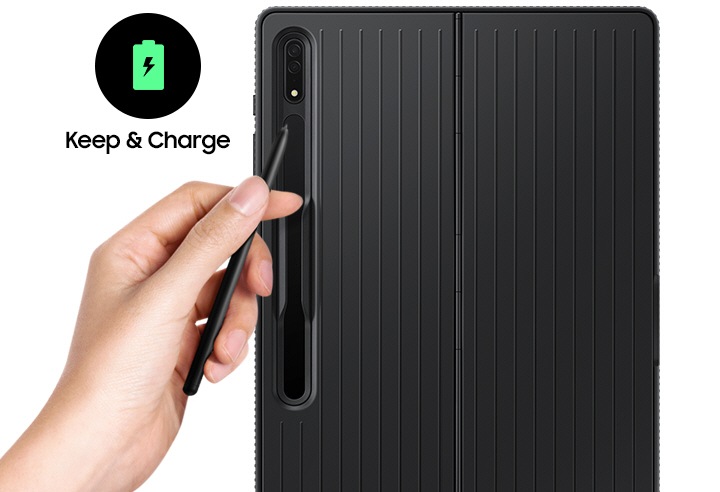 Galaxy Tab S8 Ultra Protective Standing Cover | Samsung Business
