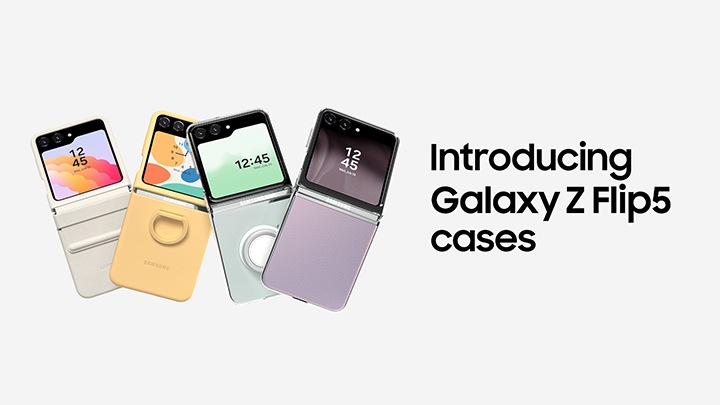 Galaxy Z Flip5 Flap Eco-Leather Case