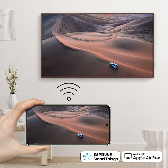 テレビ Samsung the frame 85v tv 85 Inch The Frame LS03D QLED 4K Art Mode Smart TV with Wall