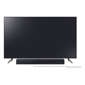 with-tv-front Black