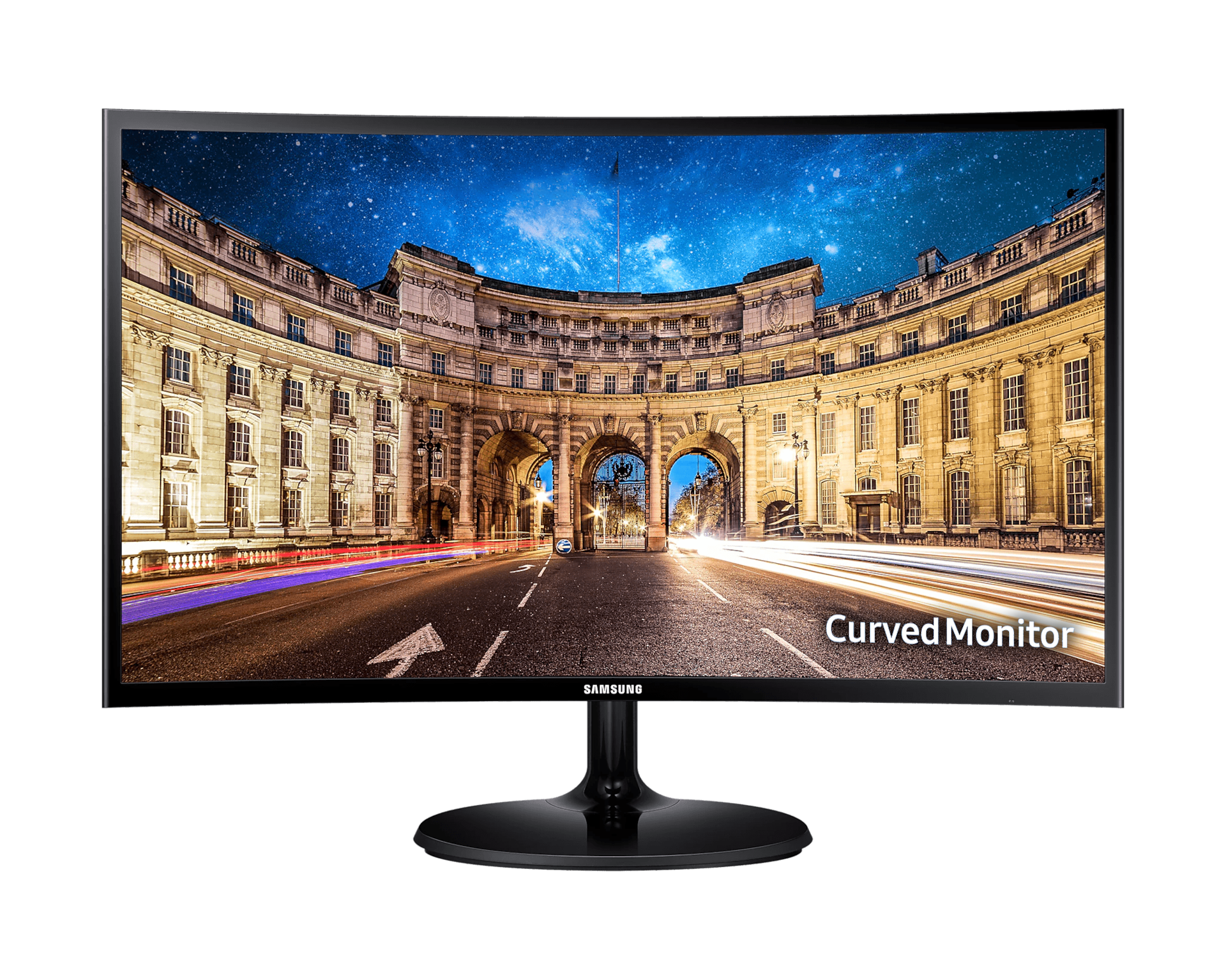 Samsung 24" Essential Curved Monitor for the ultimate immersive viewing experience
