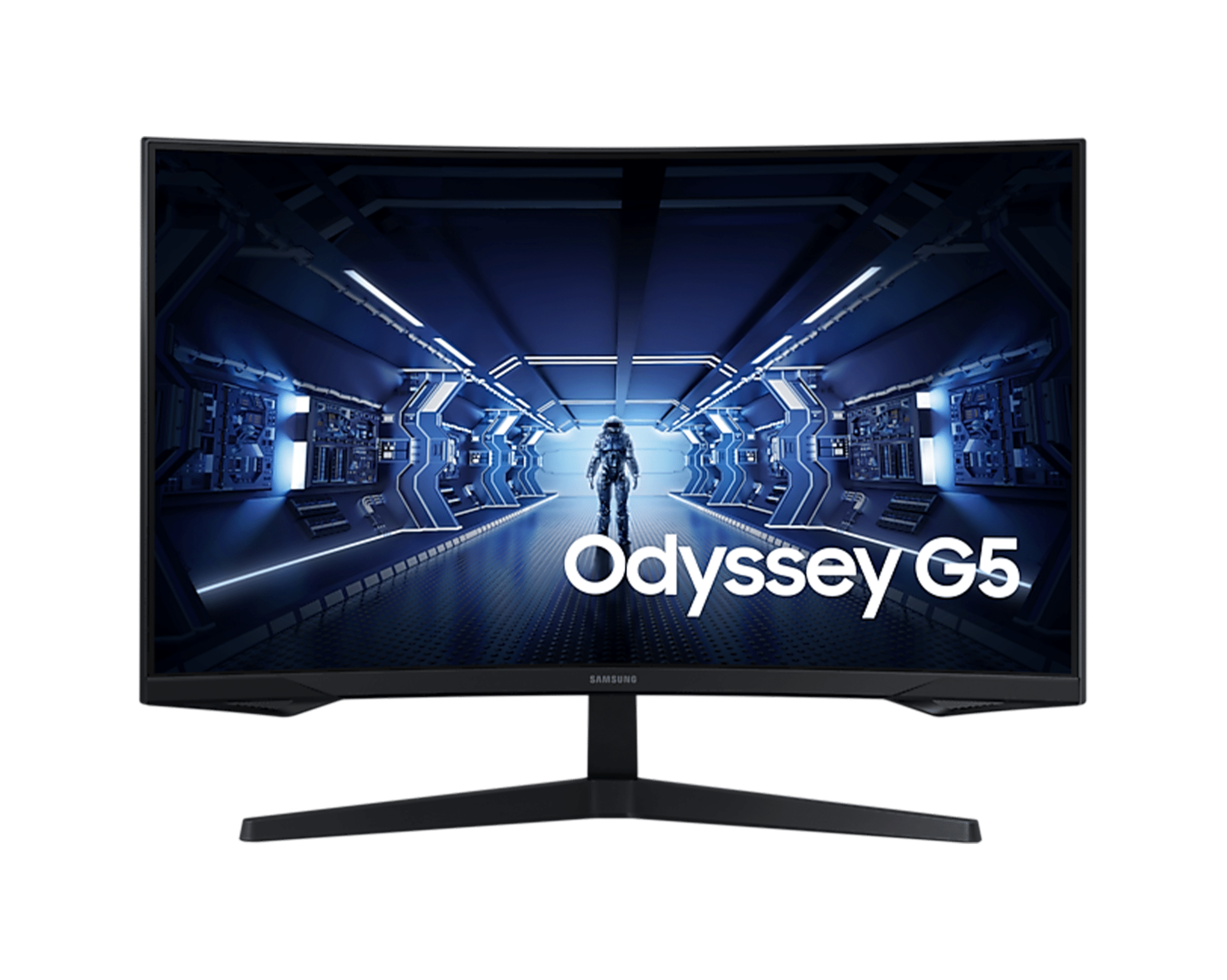 Image of Samsung 32  WQHD Odyssey G5 Gaming Monitor With 1000R Curved Screen