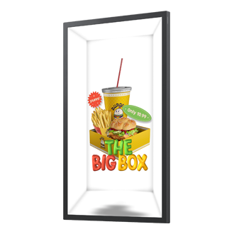 Spatial Signage 32 inch SMHX-P R-Perspective Black 