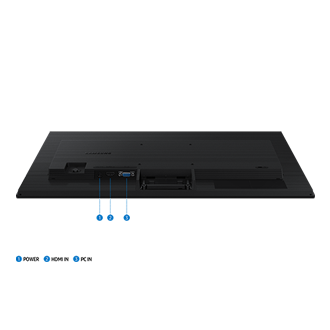 22"/24"/27" Essential Monitor S3 S30GD Full HD Detail-Connectivity2 Black 