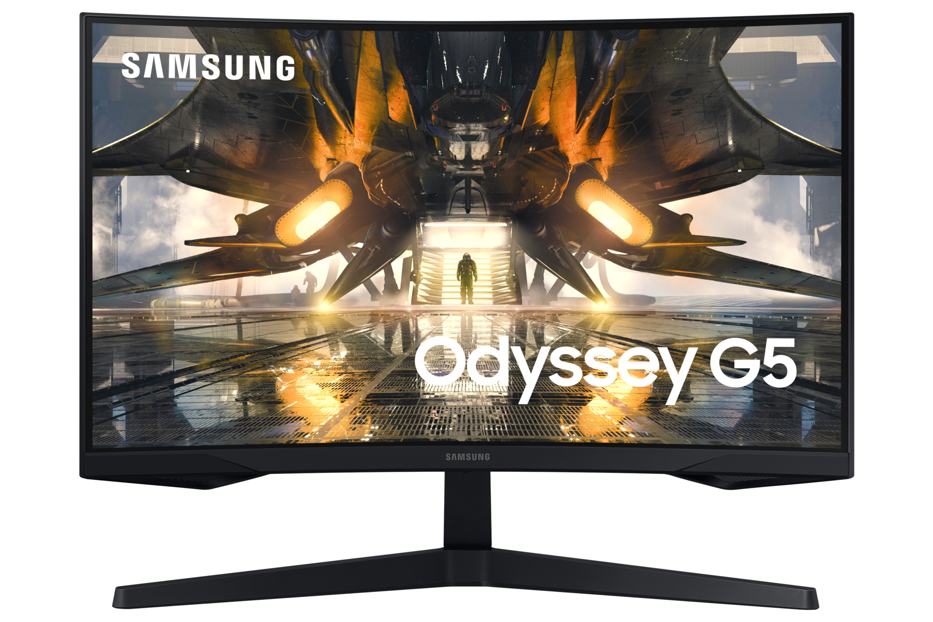 27” G5 Odyssey 1000R Curved Gaming WQHD Monitor with 165Hz Refresh Rate Samsung Canada