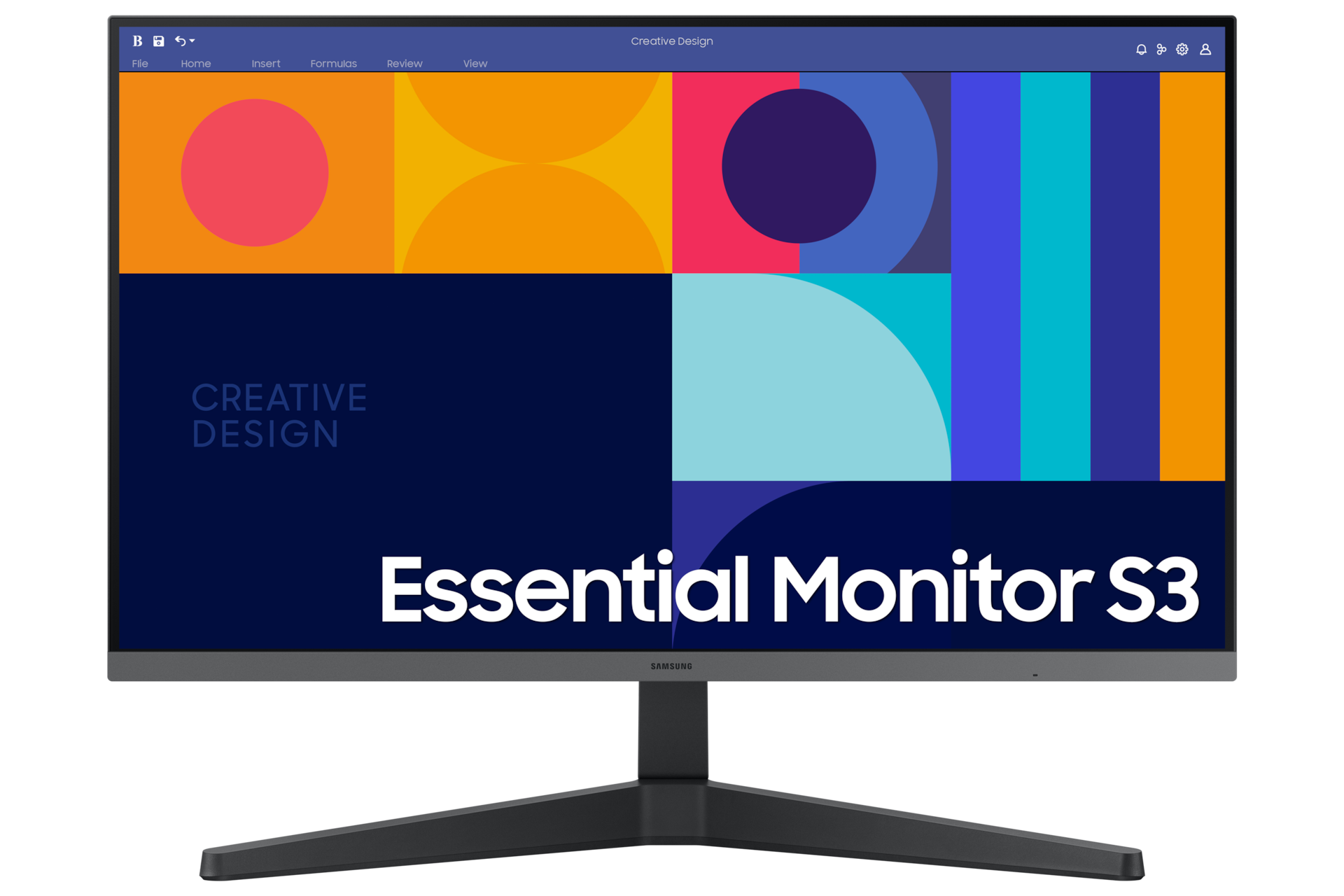 Image of Samsung 27  Essential Monitor S3 S33GC