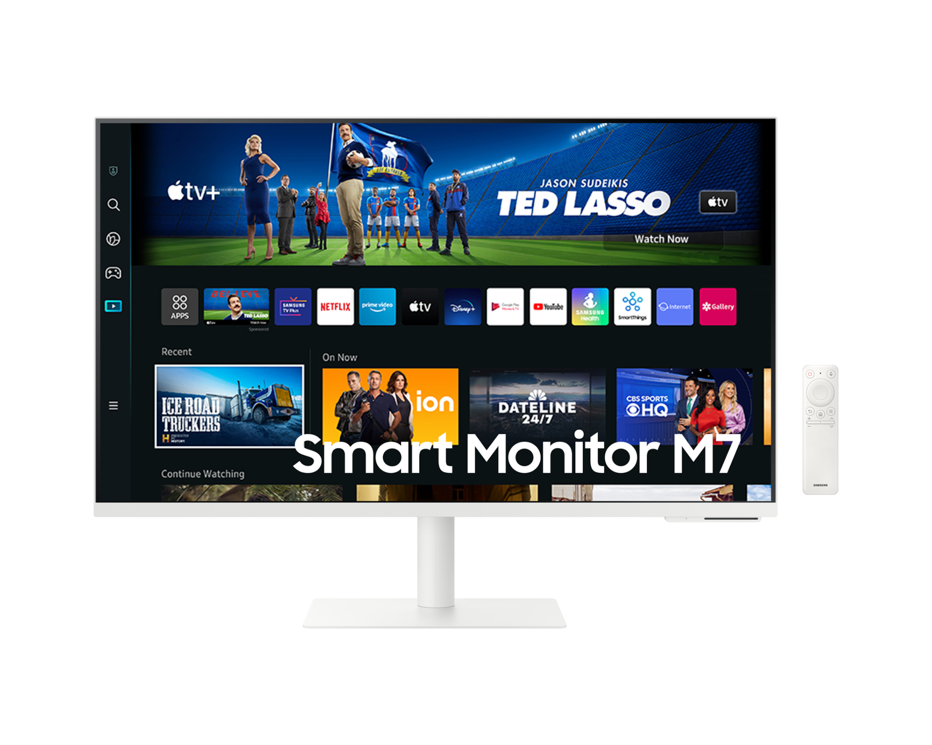 Image of Samsung 27  M7 Smart UHD Monitor with Smart TV Apps and mobile connectivity